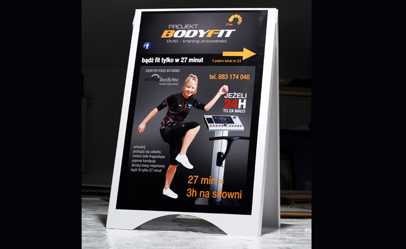 stojaki reklamowe i rollupy - Cieszyn, Skoczów, Ustroń, Wisła